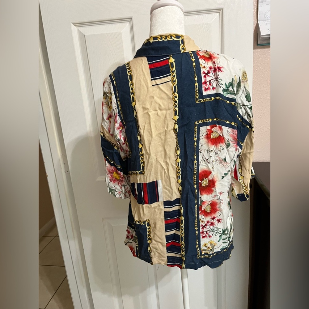 (T) Studio Multicolor Patterned Shirt - Picture 5 of 14